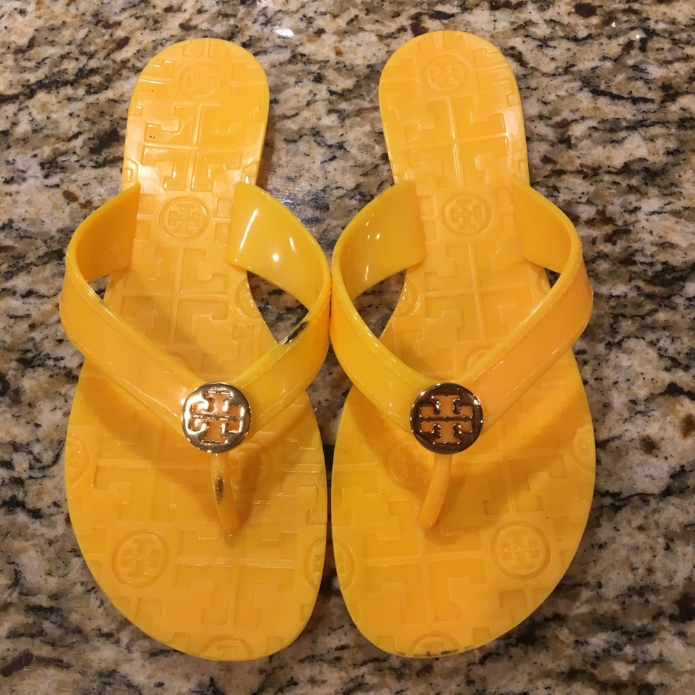 Tory Burch jelly thong sandal/size 6
